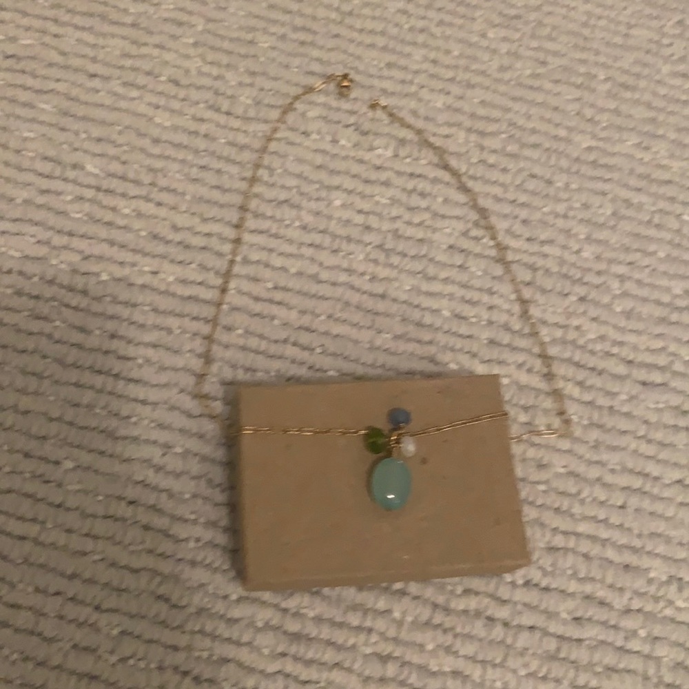 Beautiful stone pendant necklace